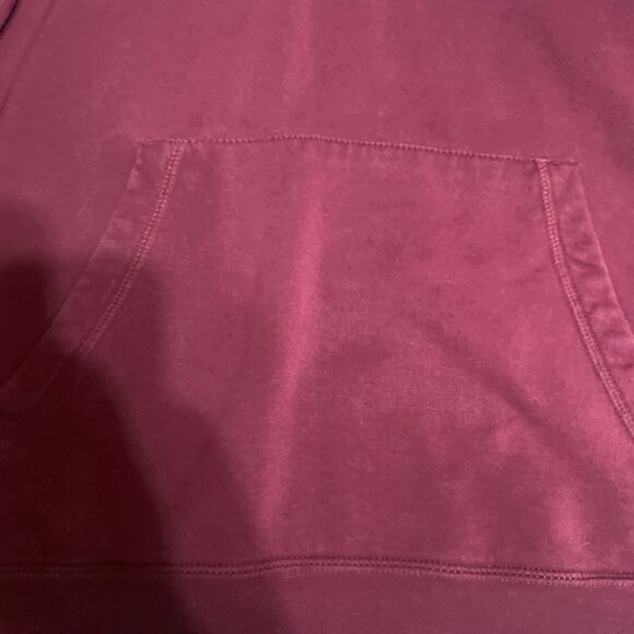 Abandon Ship Sad Boy Social Club Pullover L Cotton Red Hoodie - Picture 3 of 7